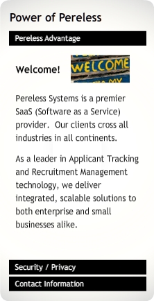 Welcome To Pereless Systems